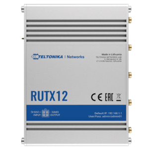 Teltonika RUTX12 4G CAT6 LTE Router for M2M IOT