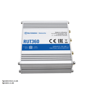 Teltonika RUT360 CAT6 4G LTE Industrial Router