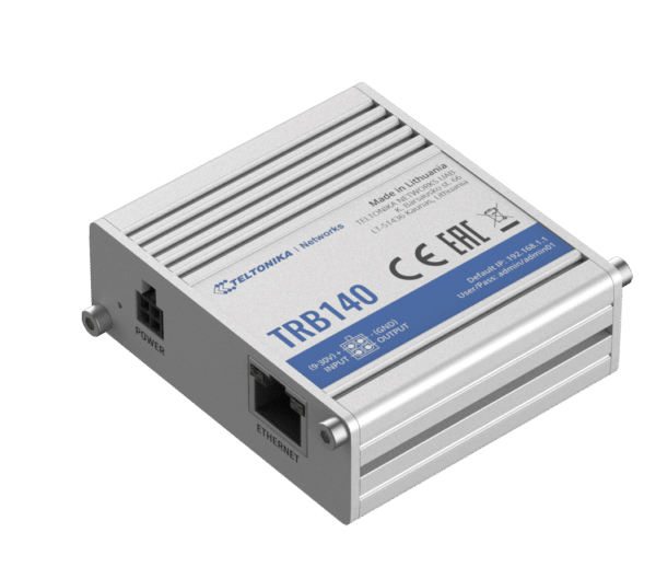 Teltonika TRB140 Industrial Rugged 4G/LTE CAT4 Gateway - Image 2