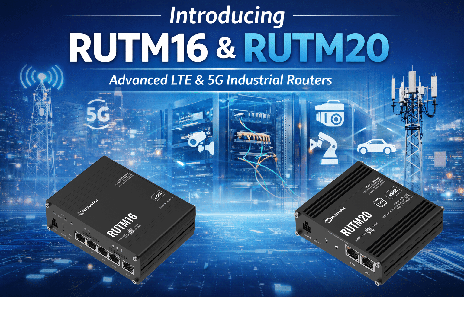 Teltonika RUTM16 RUTM20